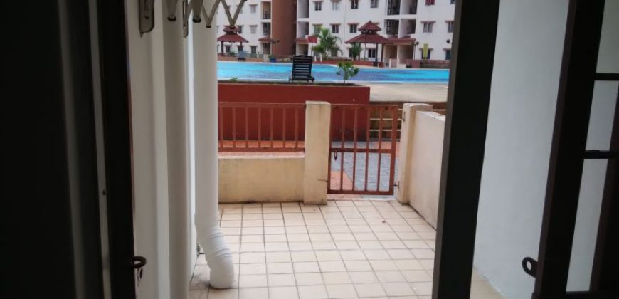 Bayu puteri apartment @ tropicana  semi-furnished rent